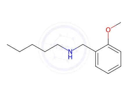 Chemical structure of n-(2-Methoxybenzyl)pentan-1-amine