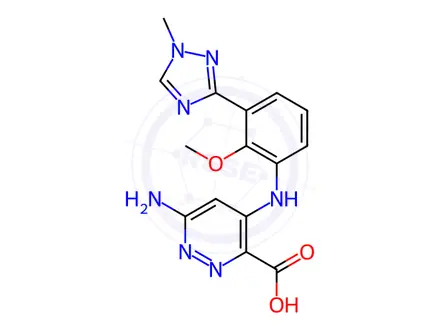 Chemical structure of Deucravacitinib Impurity 70