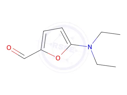 Chemical structure of 5-(diethylamino)furan-2-carbaldehyde