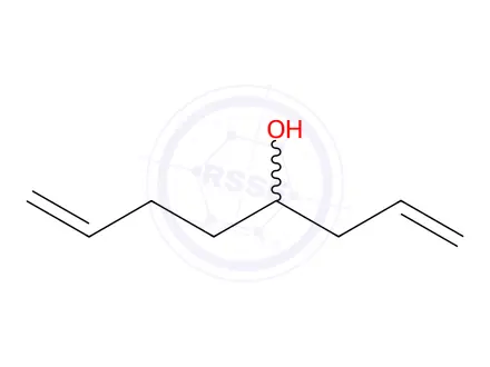 Chemical structure of 1,7-Octadien-4-ol
