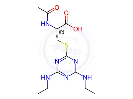 Chemical structure of Ametryn Impurity 37