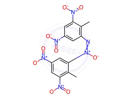 Chemical structure of 4,4',6,6'-tetranitro-2,2'-azoxytoluene