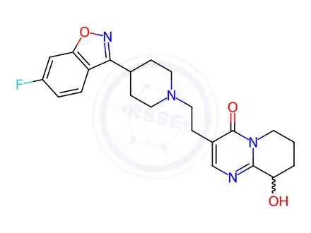 Chemical structure of 2-Desmethyl Paliperidone