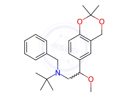 Chemical structure of Salbutamol Sulfate Impurity 108