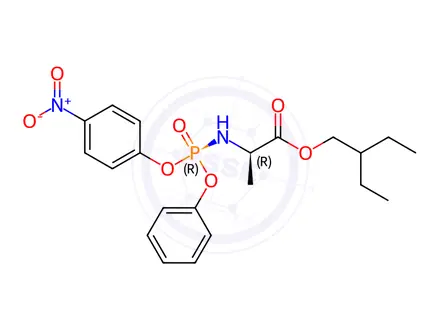 Chemical structure of Remdesivir Impurity 104