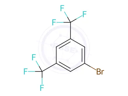 Chemical structure of 3,5-Bis(trifluoromethyl)bromobenzene