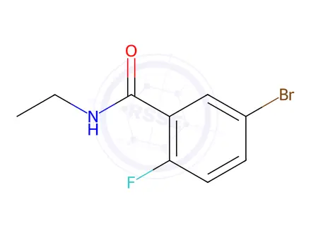 Chemical structure of 5-BRomo-n-ethyl-2-fluorobenzamide