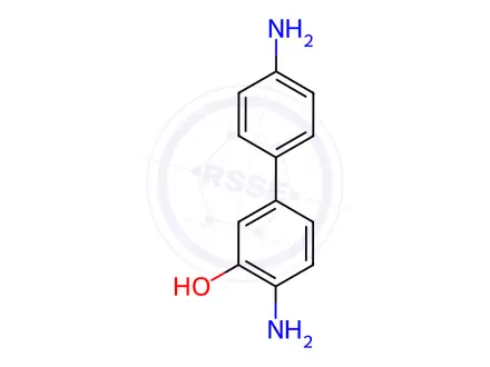 Chemical structure of 3-Hydroxybenzidine