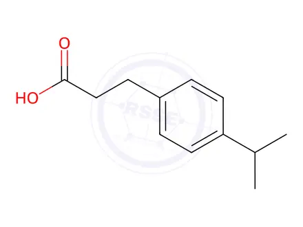 Chemical structure of 3-(4-ISOPROPYLPHENYL)PROPIONIC ACID
