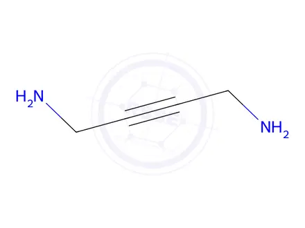 Chemical structure of But-2-yne-1,4-diamine