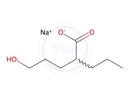 Chemical structure of Valproic Acid Impurity 46 Sodium salt