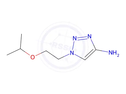 Chemical structure of 1-(2-Isopropoxyethyl)-1h-1,2,3-triazol-4-amine
