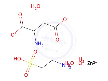 Chemical structure of taurizine