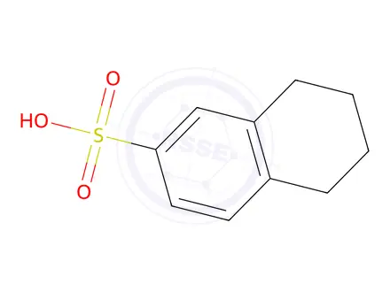 Chemical structure of 5,6,7,8-Tetrahydronaphthalene-2-sulfonic Acid