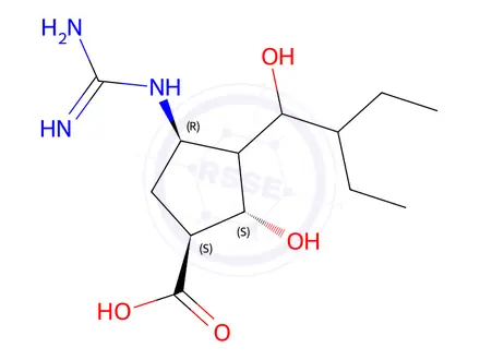 Chemical structure of Peramivir Impurity 94