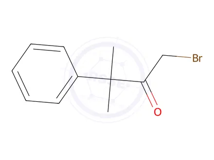 Chemical structure of 1-Bromo-3-methyl-3-phenylbutan-2-one