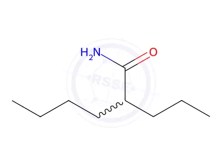 Chemical structure of Valproic Acid Impurity 106