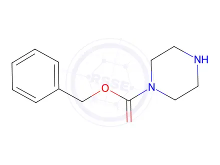 Chemical structure of Piperazine-1-carboxylic Acid Benzyl Ester