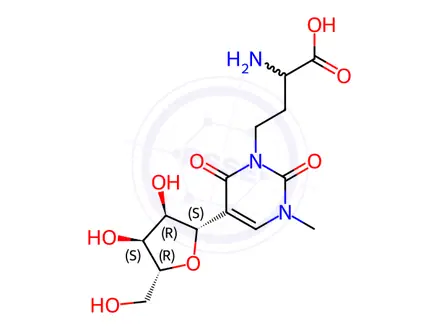 Chemical structure of Uridine Impurity 81