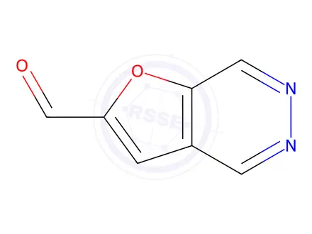 Chemical structure of Furo[2,3-d]pyridazine-2-carboxaldehyde (9CI)