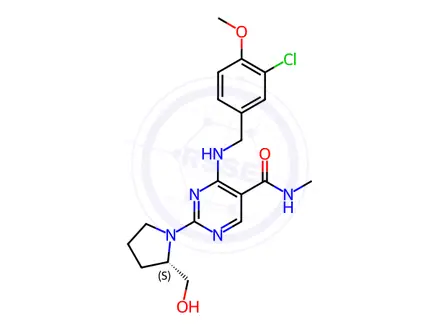 Chemical structure of Avanafil N-Methyl Analog