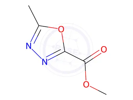 Chemical structure of Methyl5-methyl-1,3,4-oxadiazole-2-carboxylate