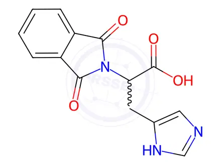 Chemical structure of Histidine Impurity 22