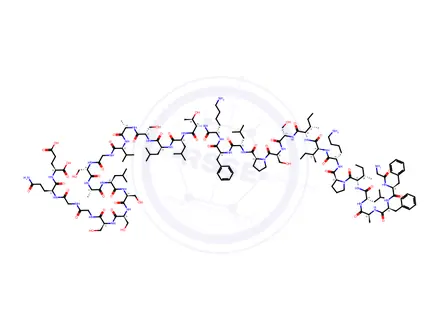 Chemical structure of Pardaxin P 4