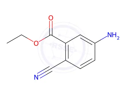 Chemical structure of Ethyl 5-amino-2-cyanobenzoate