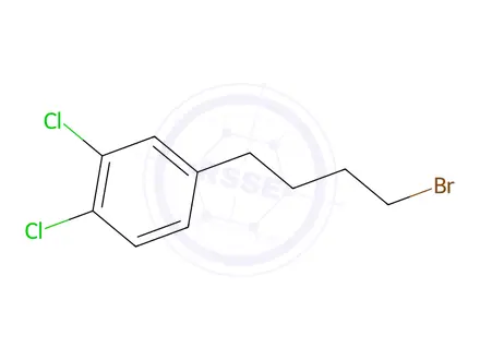 Chemical structure of 4-(4-bromobutyl)-1,2-dichlorobenzene