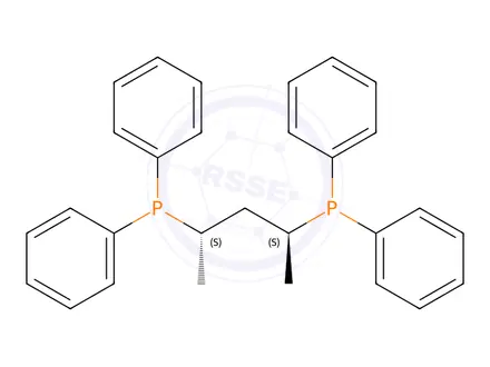 Chemical structure of (2S,4S)-2,4-Bis(diphenylphosphino)pentane