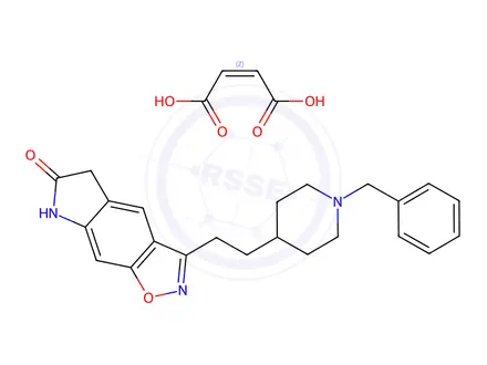 Chemical structure of Icopezil Maleate