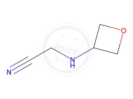 Chemical structure of 2-(Oxetan-3-ylamino)acetonitrile