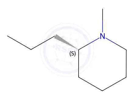 Chemical structure of N-METHYLCONIINE