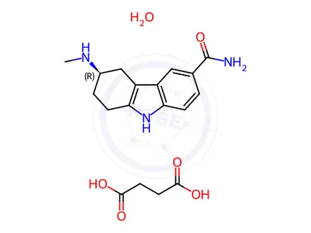 Chemical structure of Frovatriptan Succinate Monohydrate