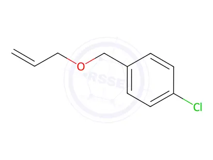 Chemical structure of Benzene, 1-chloro-4-[(2-propen-1-yloxy)methyl]-