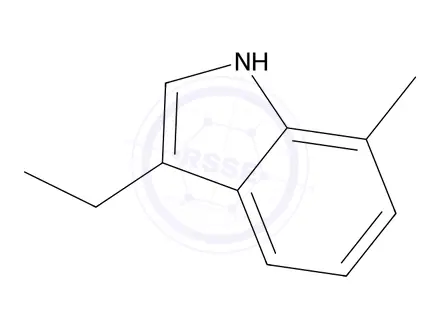 Chemical structure of 3-Ethyl-7-methyl-1H-indole