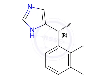Chemical structure of (R)-Medetomidine