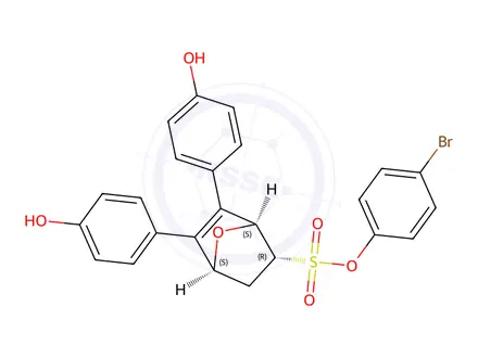 Chemical structure of (2S,3S)-5-(2-(Ethyl(methyl)amino)ethyl)-2-(4-methoxyphenyl)-4-oxo-2,3,4,5-tetrahydrobenzo[b][1,4]thiazepin-3-yl acetate