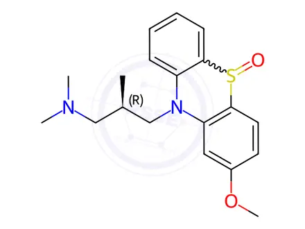 Chemical structure of Levomepromazine Impurity 2(Levomepromazine EP Impurity B)