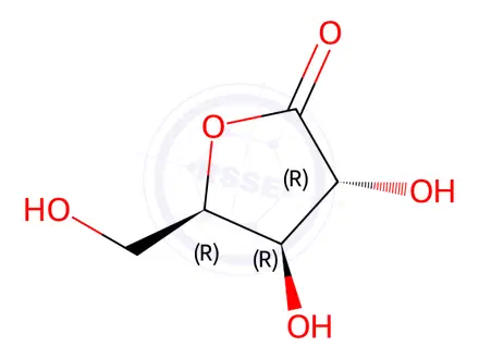 Chemical structure of D-Xylono-1,4-lactone