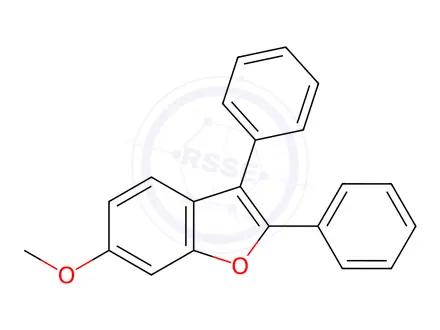 Chemical structure of Clomiphene Impurity 9