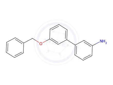 Chemical structure of 3′-(Phenylmethoxy)[1,1′-biphenyl]-3-amine