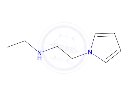 Chemical structure of n-ethyl-2-(1h-pyrrol-1-yl)ethan-1-amine