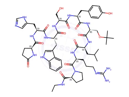 Chemical structure of Buserelin