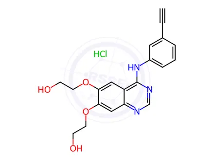 Chemical structure of Erlotinib Impurity 6