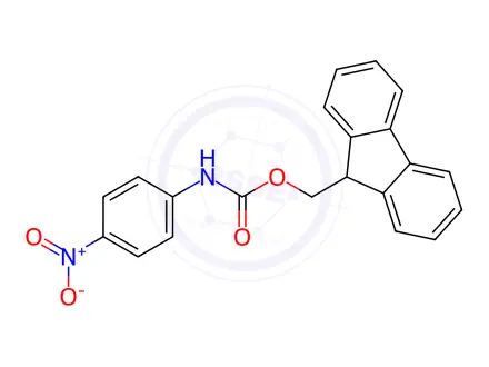 Chemical structure of (9H-Fluoren-9-yl)methyl (4-nitrophenyl)carbamate