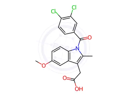 Chemical structure of Indomethacin EP Impurity G