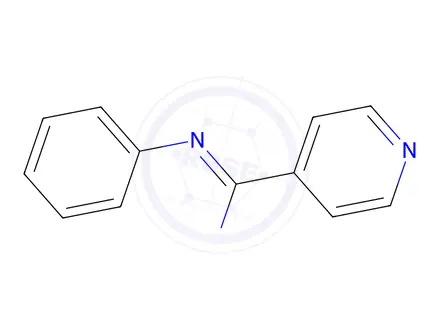 Chemical structure of N-Phenylisonicotinamidine