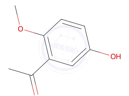 Chemical structure of 1-(5-Hydroxy-2-methoxyphenyl)ethanon